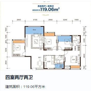 中铁城户型图