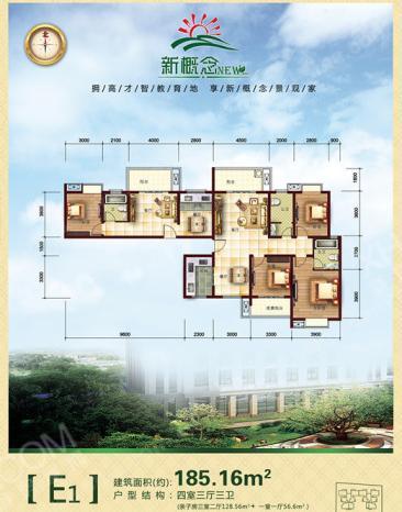 新概念小区户型图