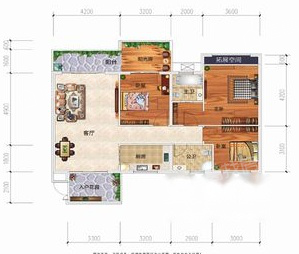 昆明路世贸城户型图