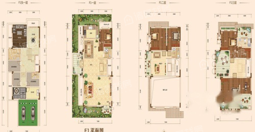 隆鑫橄榄郡户型图