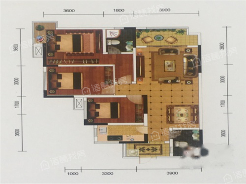 万象国际城户型图