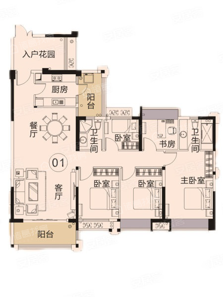 优越香格里户型图