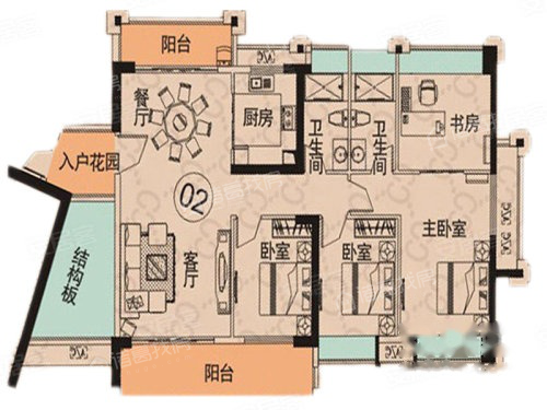 优越香格里户型图