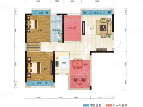 阳光一号户型图