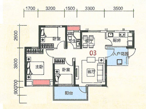 锦绣海湾城户型图