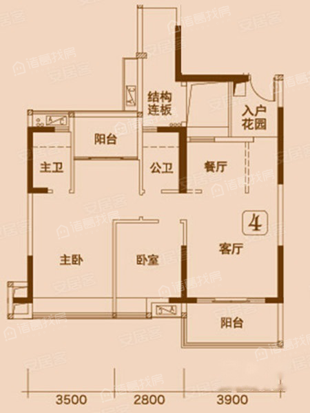 佳境康城户型图