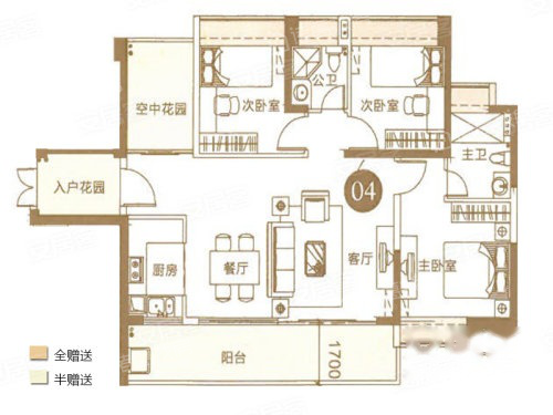 誉峯名门户型图