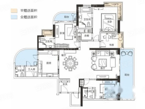 双水湾户型图