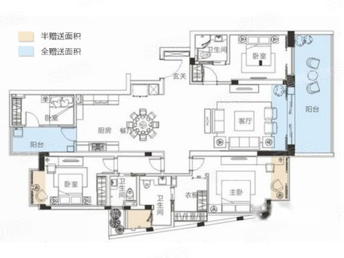 双水湾户型图