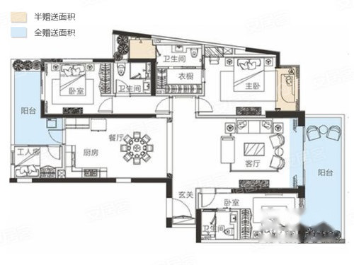 双水湾户型图