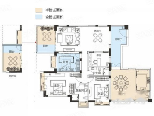 双水湾户型图