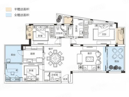 双水湾户型图