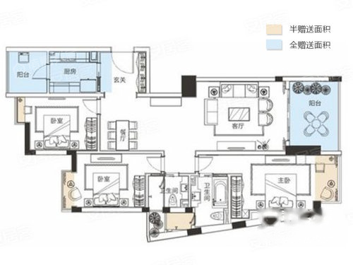 双水湾户型图