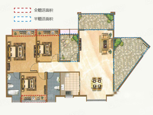 御景首府户型图