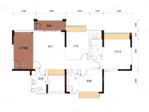 金碧丽江东海岸花园户型图