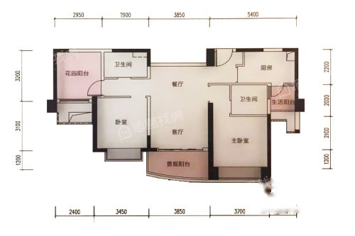 华发·绿洋湾户型图