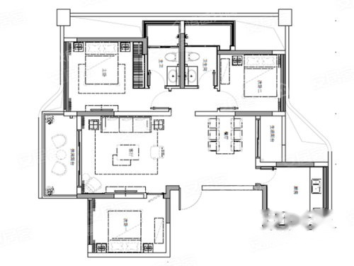 龙光·玖龙玺户型图