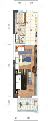 惠景畅园户型图