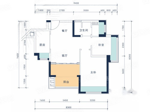 华发云谷户型图
