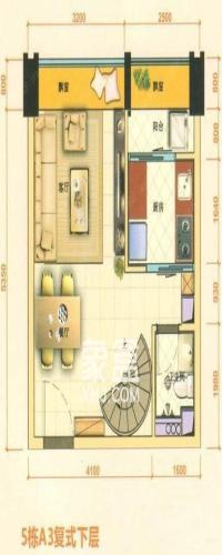 田禾卢浮公馆户型图