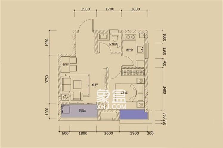 水榭兰亭户型图