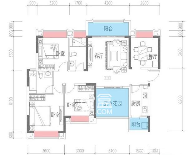 振业松湖雅苑户型图