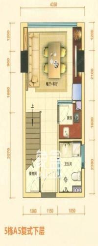 田禾卢浮公馆户型图