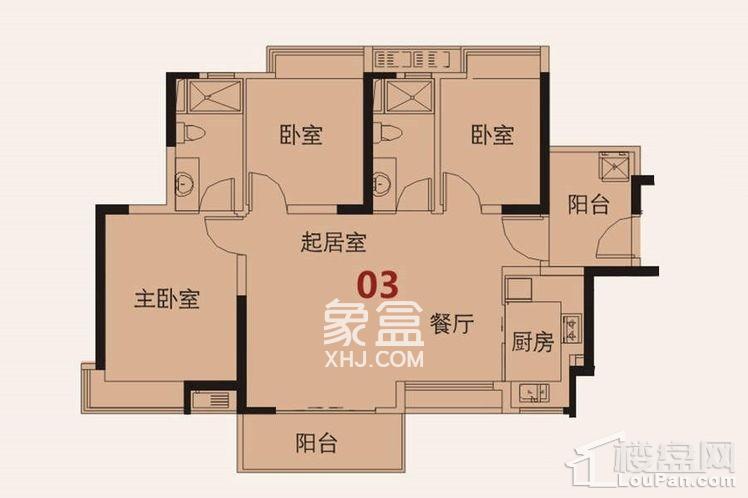 新世纪颐龙湾户型图