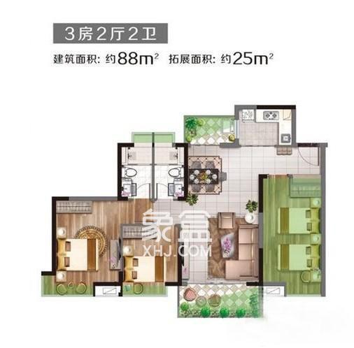 祥利上城户型图