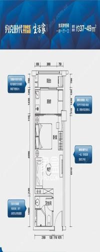 约克时代户型图