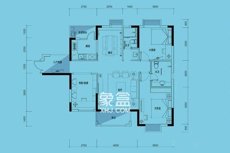 满都·中央时代户型图