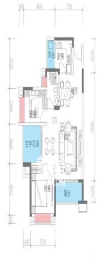 振业松湖雅苑户型图