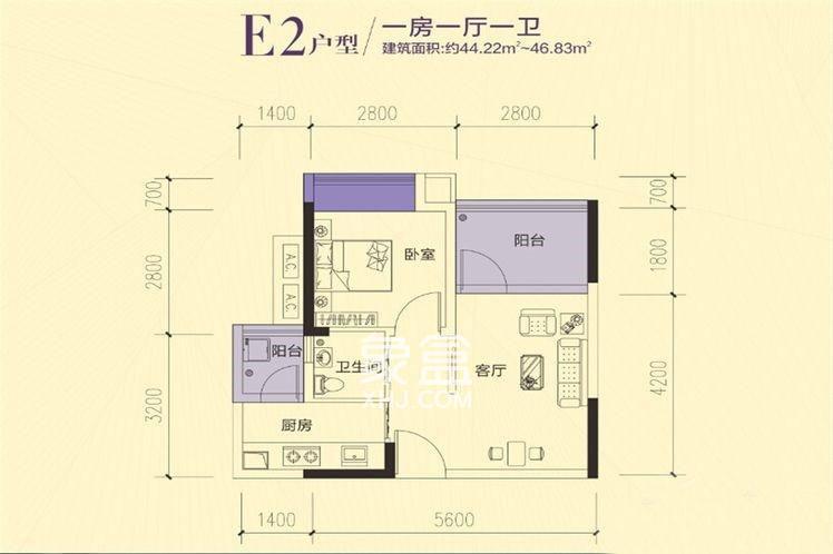 水榭兰亭户型图