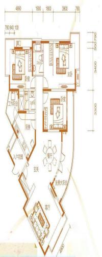 新世纪上河居户型图