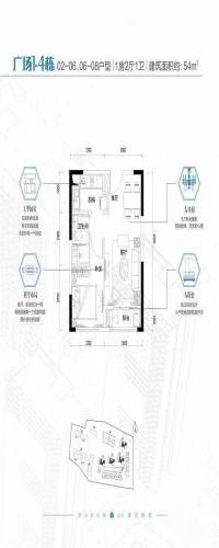 碧桂园Park Royal户型图