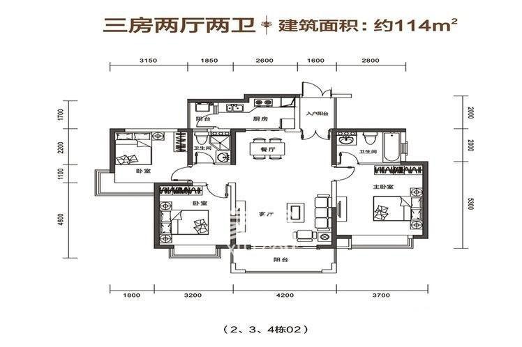 星城翠珑湾户型图