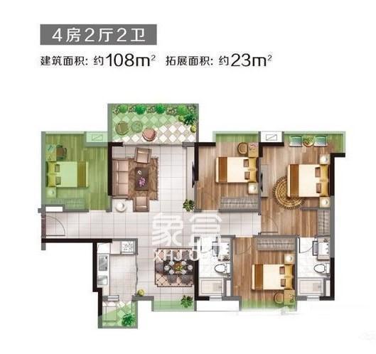 祥利上城户型图