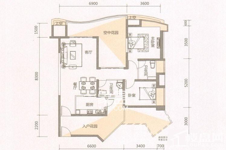 新世纪君汇半岛户型图