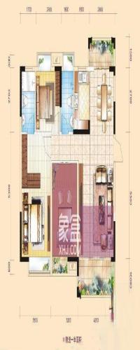 富盈四季华庭户型图