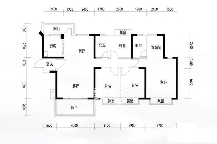 松湖碧桂园户型图