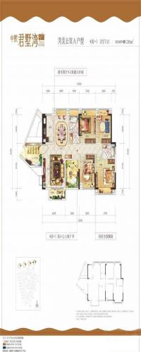 中熙君墅湾户型图