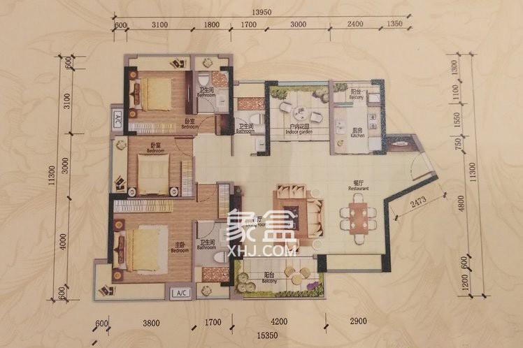 嘉宏锦城户型图