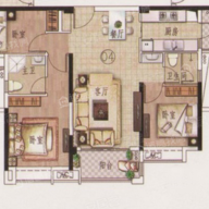 雅居乐剑桥郡户型图