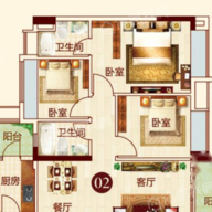 日华坊户型图