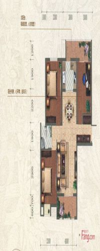 和信北郡户型图