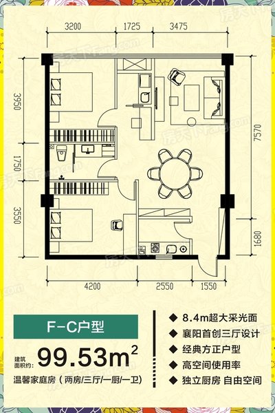 东风合运花园户型图