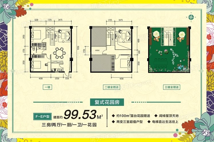 东风合运花园户型图