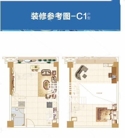 信诚湘江揽月（至善美景大厦）户型图