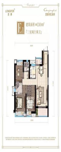 龙湖春江彼岸户型图