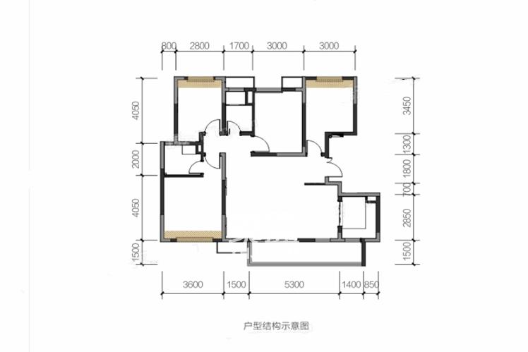 保利天和户型图